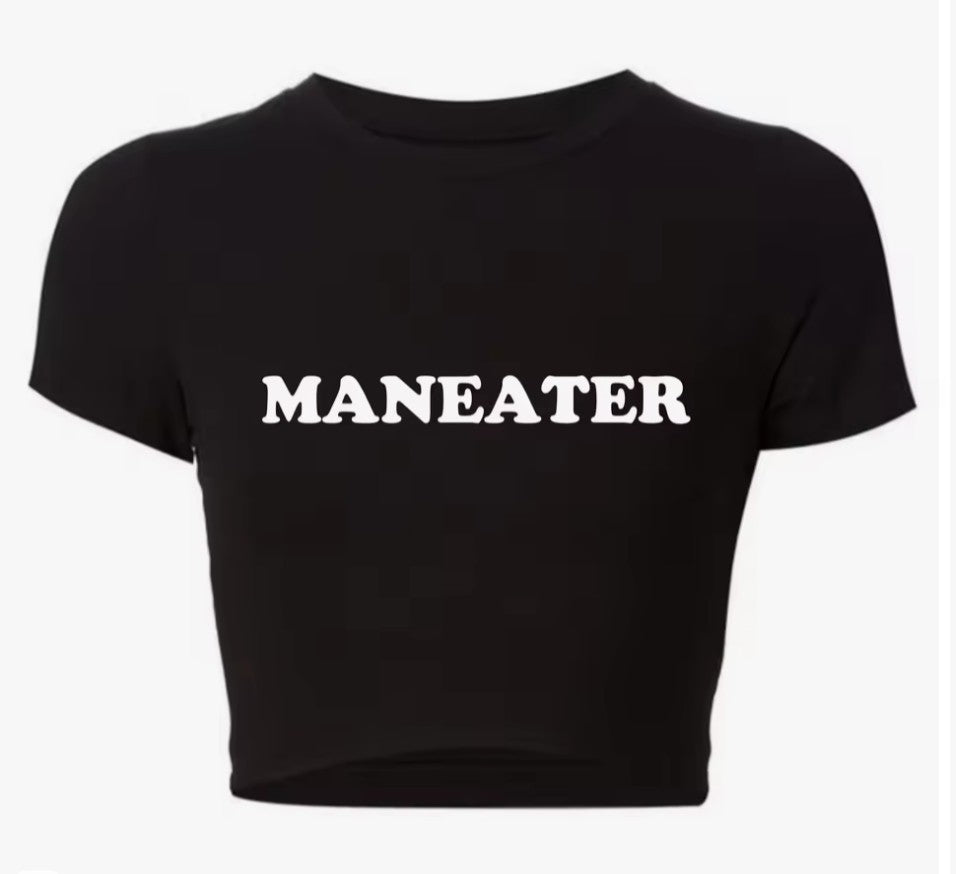 Y2K Grunge Maneater Black Baby