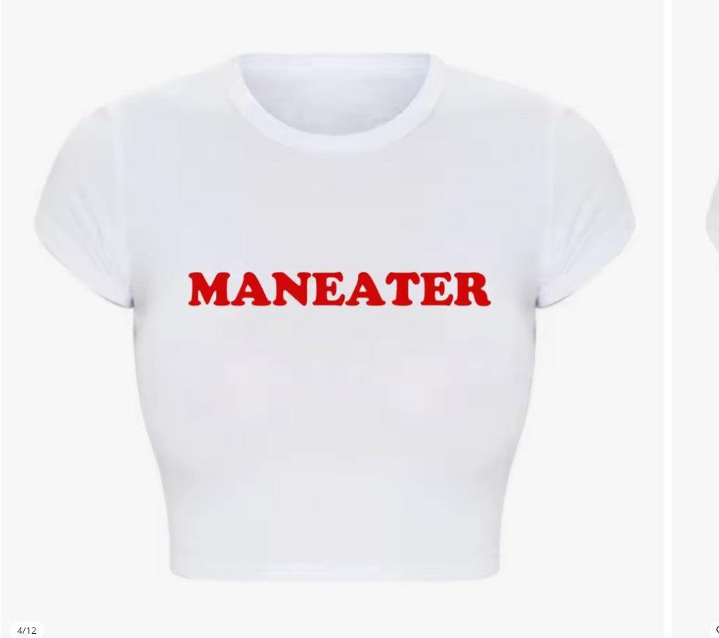 Y2K Grunge Maneater Black Baby