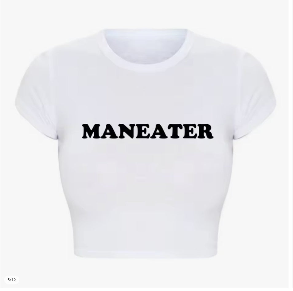 Y2K Grunge Maneater Black Baby